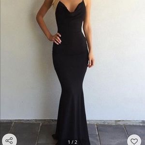 Black prom dress